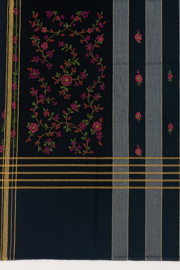 Summer Pure Lawn Jacquard Kacha Tanka With Tilla Hand Embroidery Chaddar